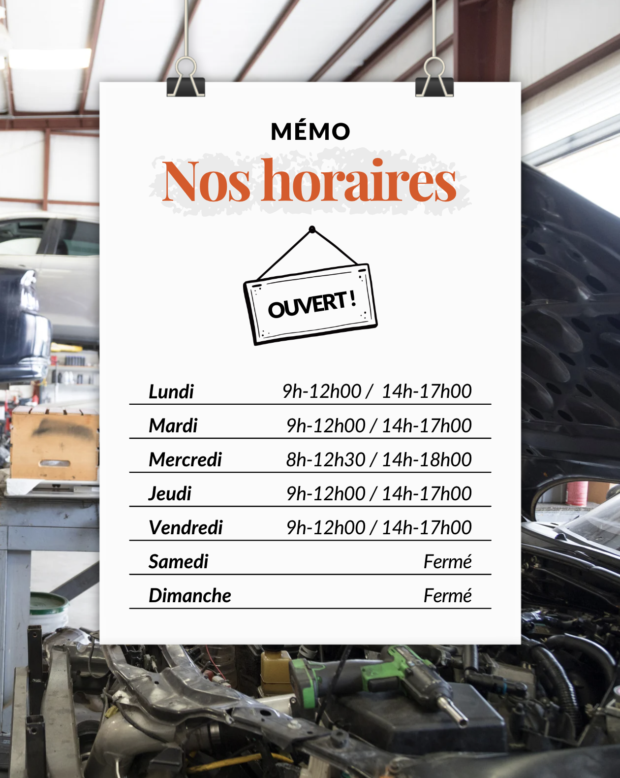 Garage automobile — visuel 3
